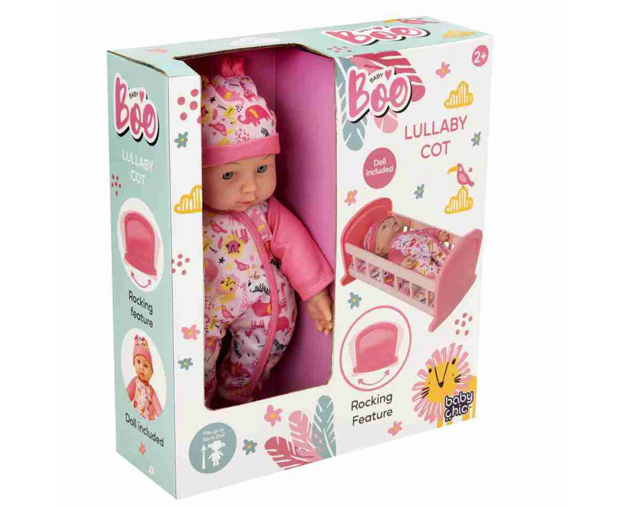 Baby Boo Lullaby Cot & Doll