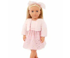 Our Generation Miranda 18-inch Fashion Doll with Pink Dress Outfit