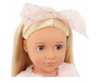 Our Generation Miranda 18-inch Fashion Doll with Pink Dress Outfit