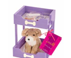 Our Generation Pup Bunks Pet Bunk Bed & Plush Puppy Set