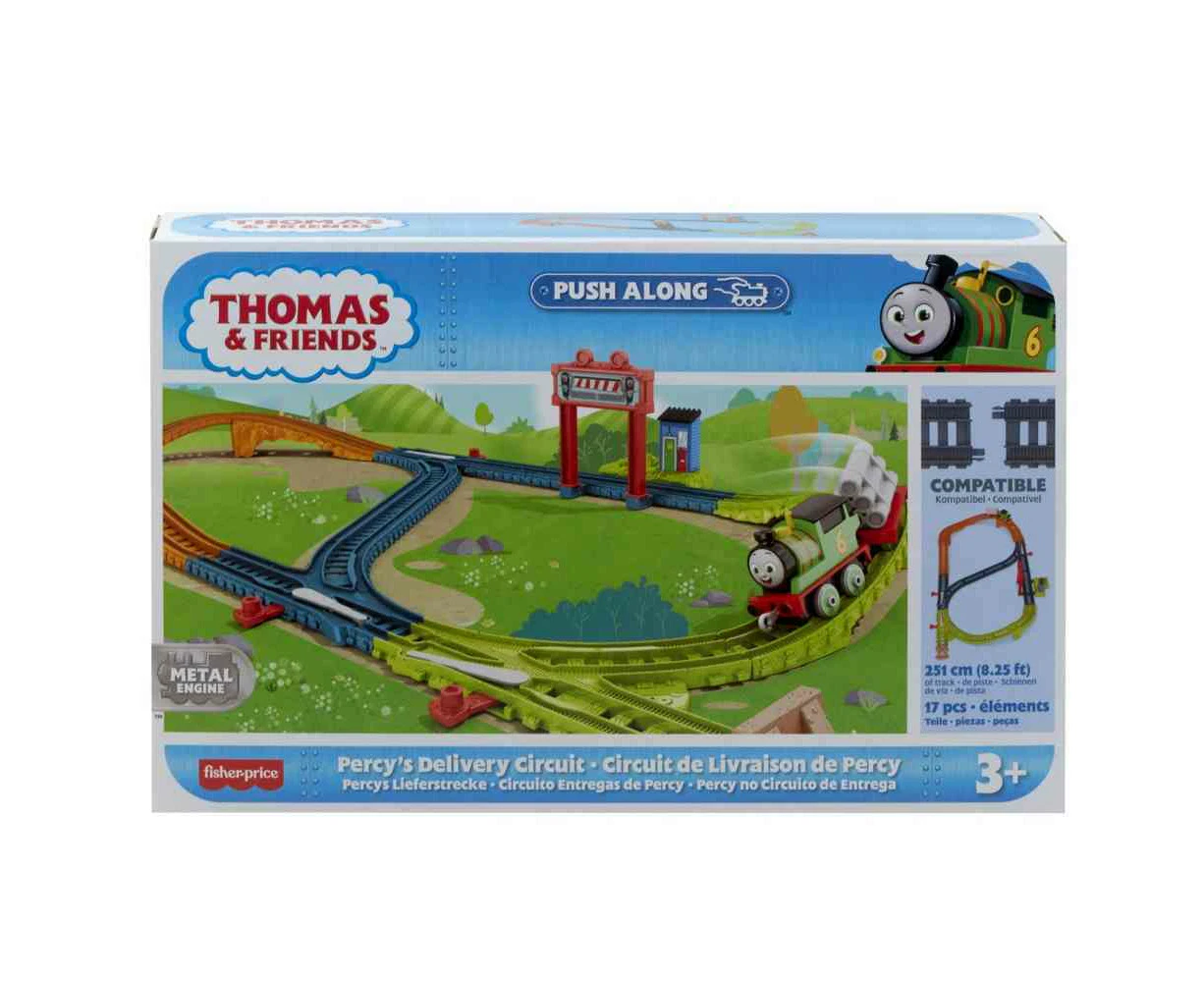 Thomas & Friends Friends Push Along Percy's Delivery Circuit