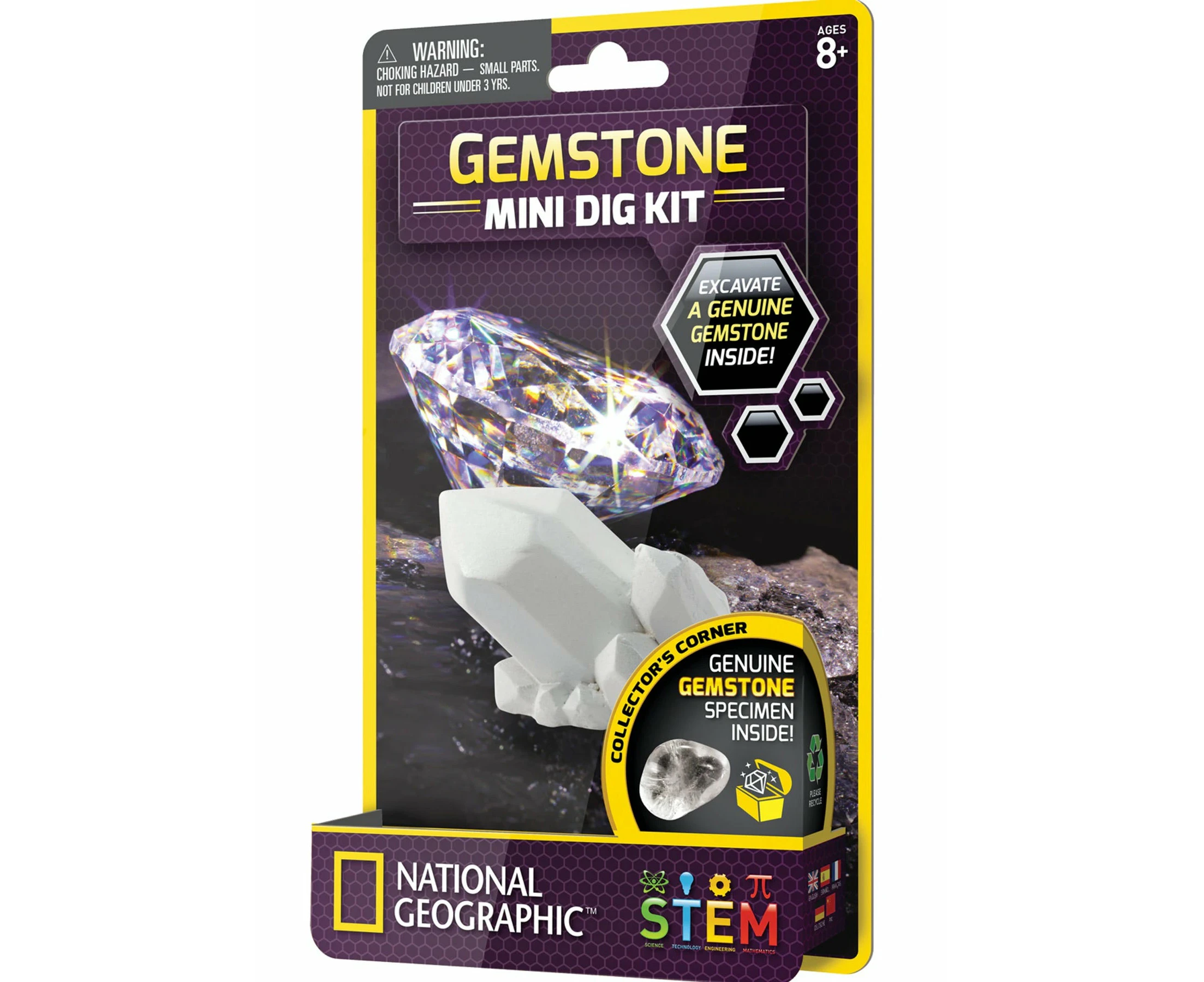 Carded Mini Dig Gemstones