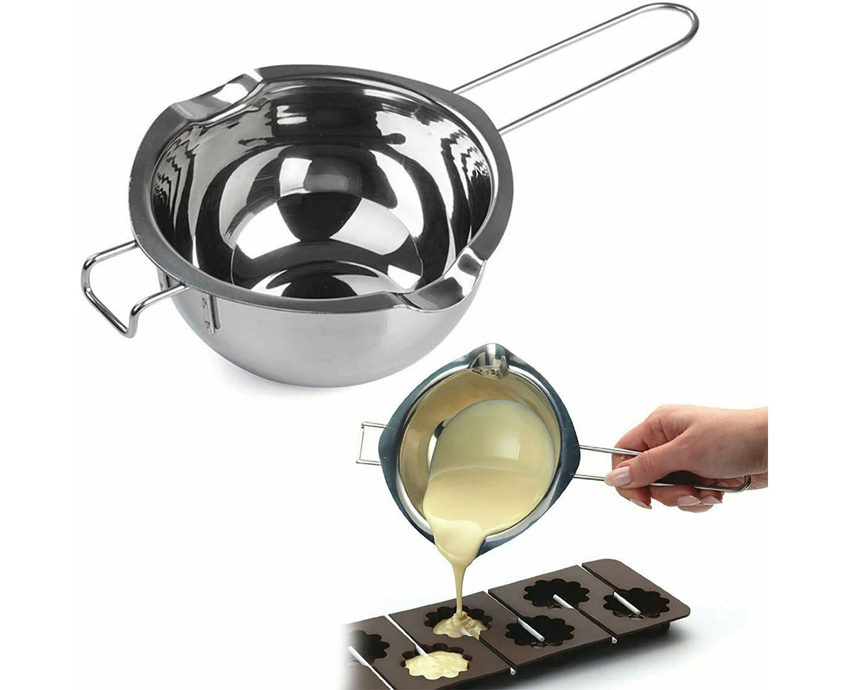 DIY Stainless Steel Double Boiler Pot for Melting Chocolate Candy Candle Making