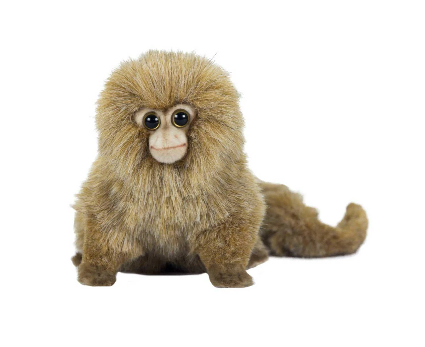 Pygmy Marmoset Monkey Hansa Realistic Soft Animal Plush Toy 15cm