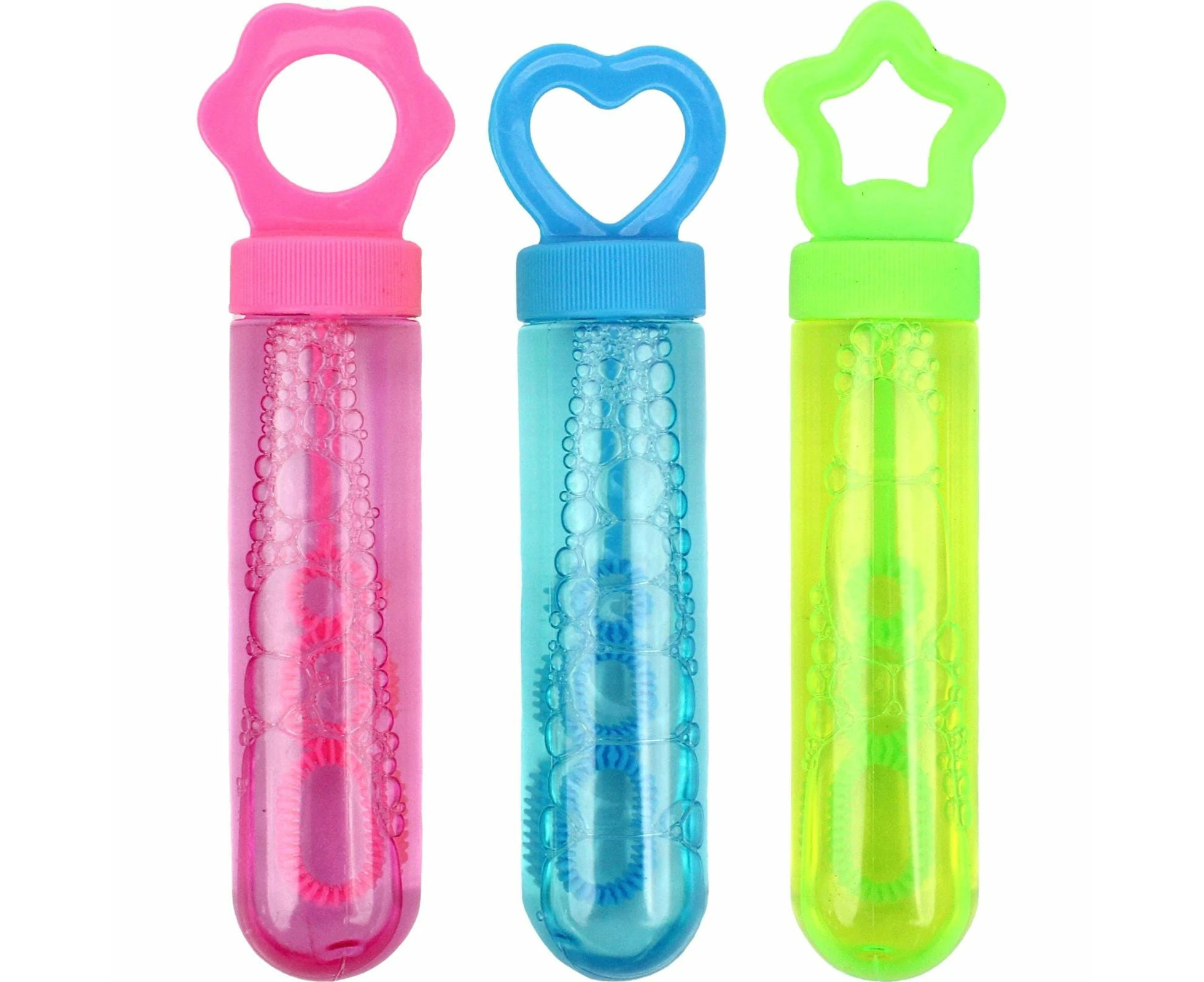 Coloured Bubble Wands (Pack of 3)