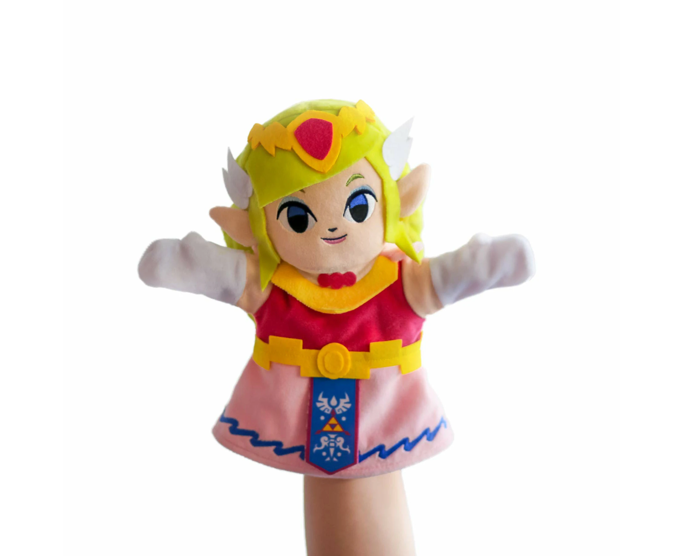 Hashtag Collectibles - Princess Zelda Puppet (The Legend Of Zelda) - made up of Soft Material - Stuffed Animal - Gift Toy for Kids