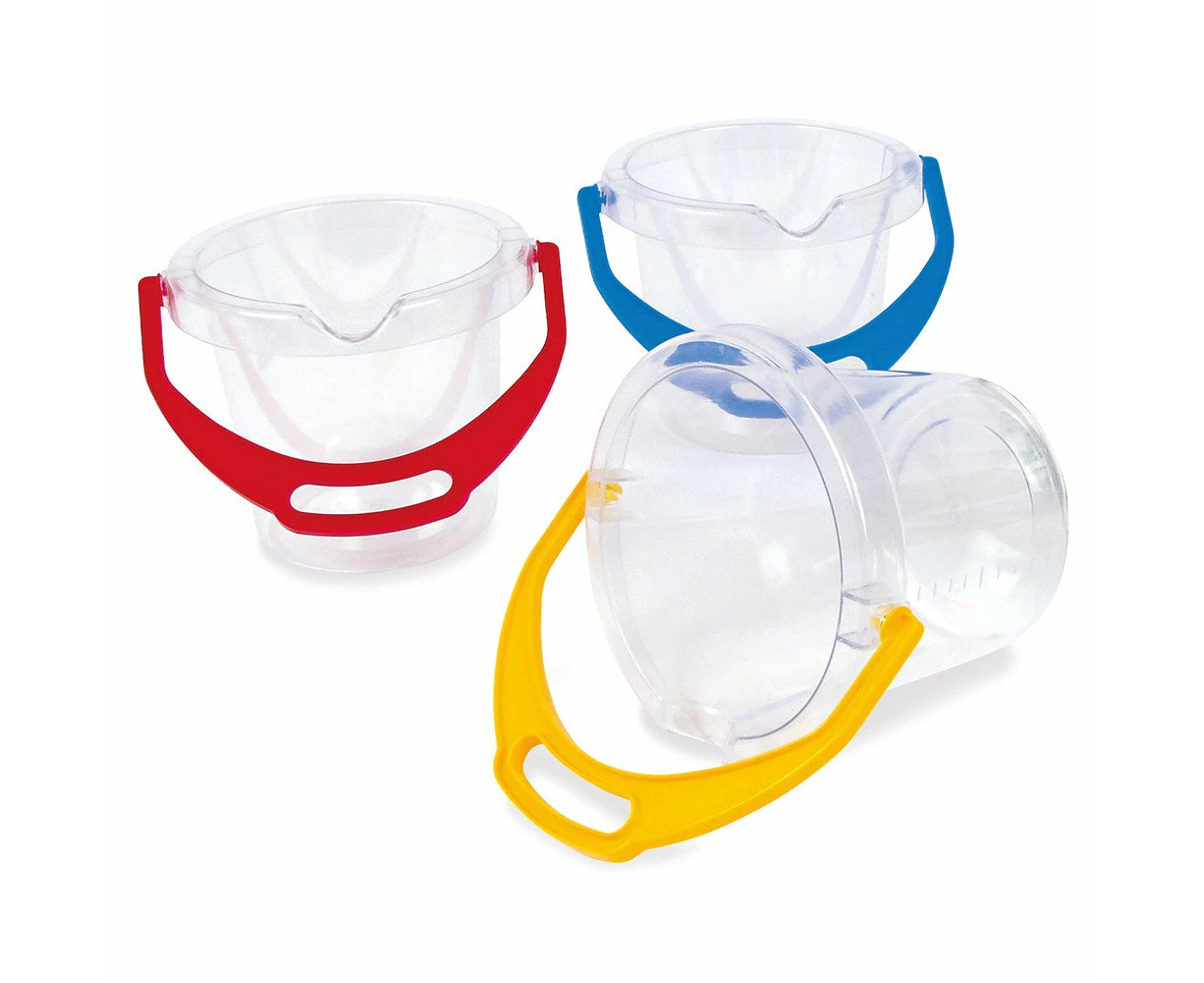 Dantoy - Classic -Clear Bucket  with Lip - 1.2L