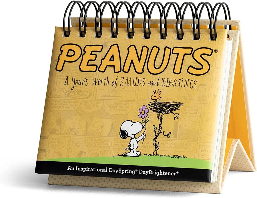 Dayspring Peanuts Smiles and Blessings Perpetual Calendar 75668