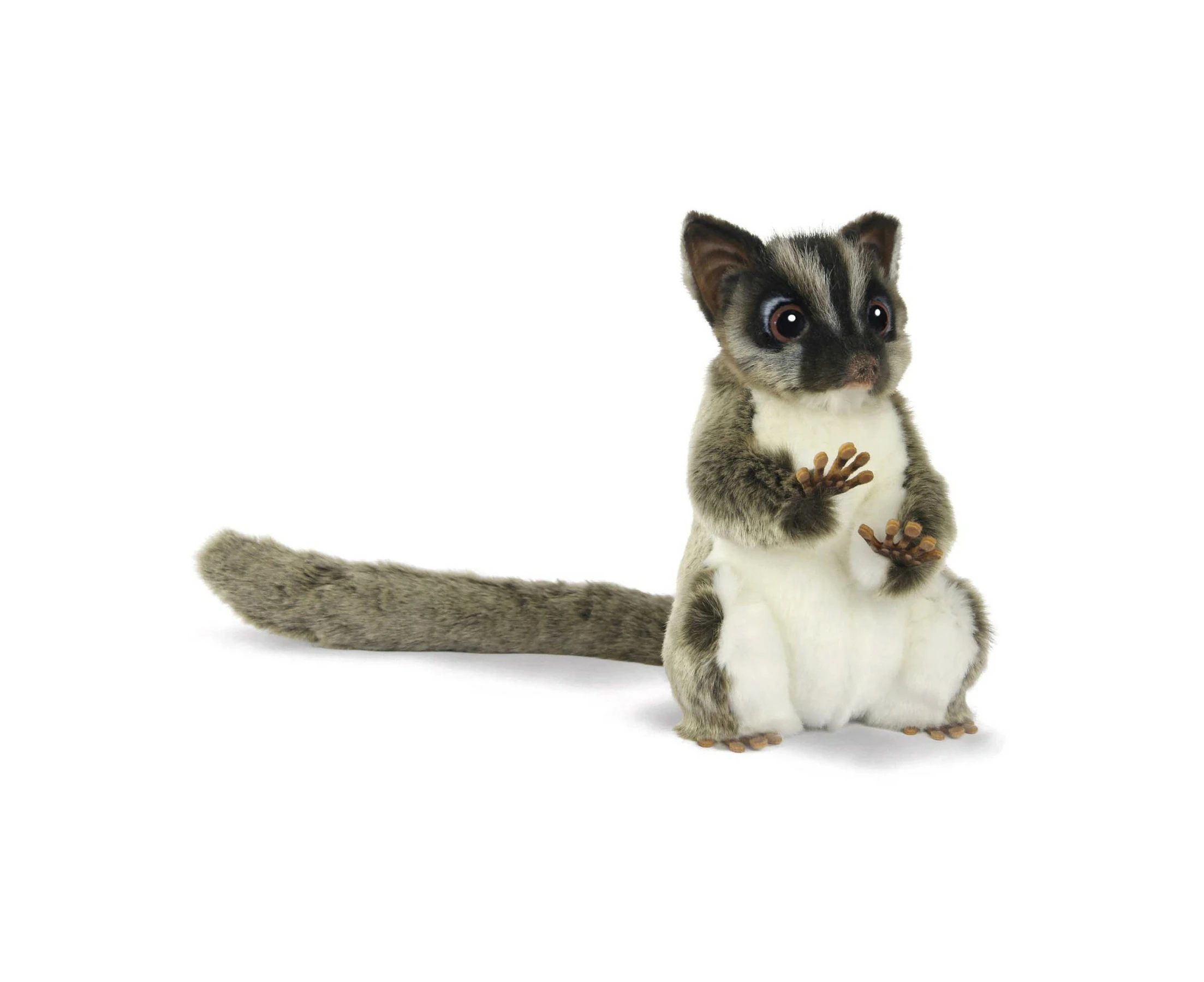 Hansa Standing Sugar Glider Realistic Soft Animal Plush Toy 23cm