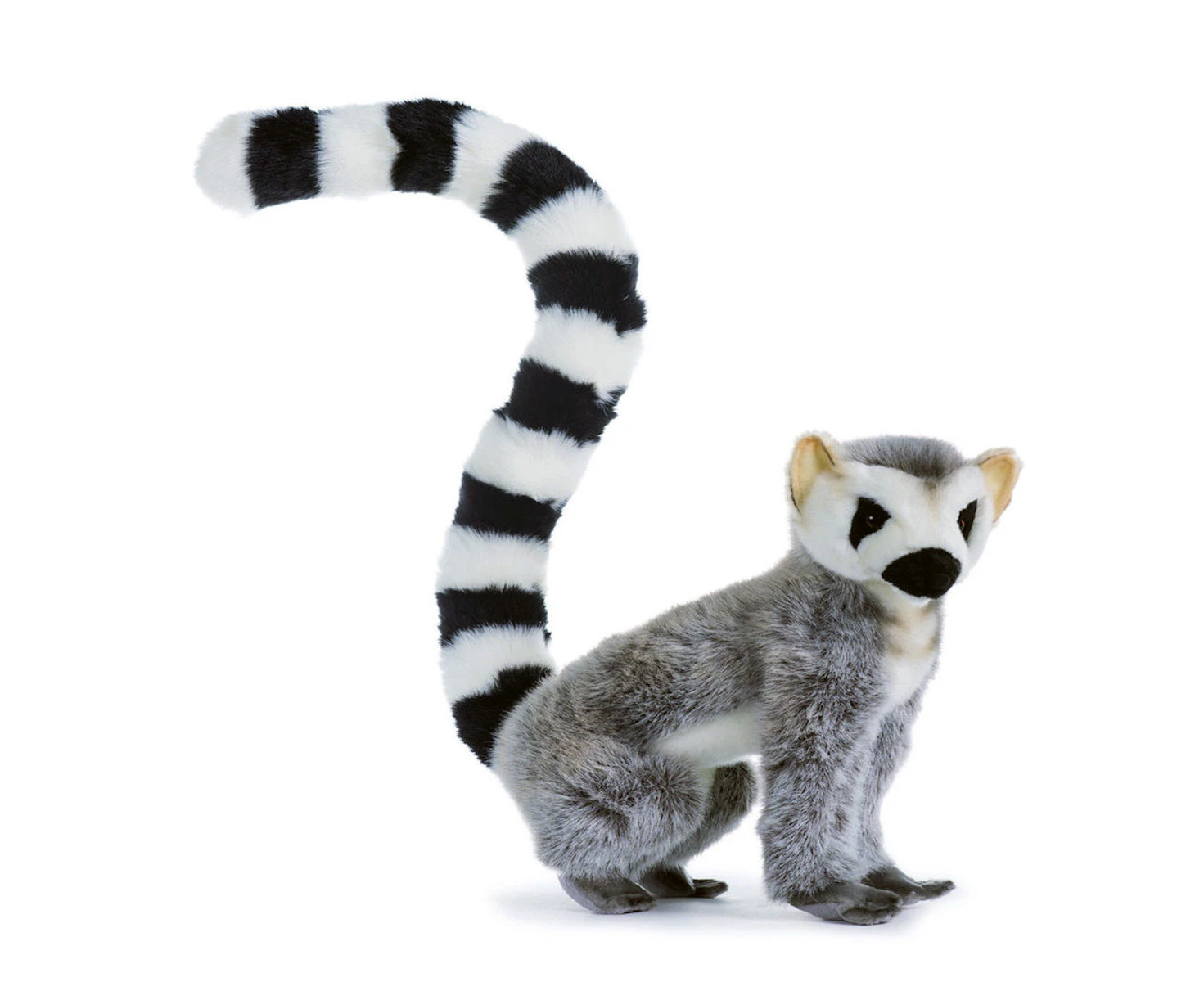 Lemur Monkey Hansa Realistic Soft Animal Plush Toy 28cm