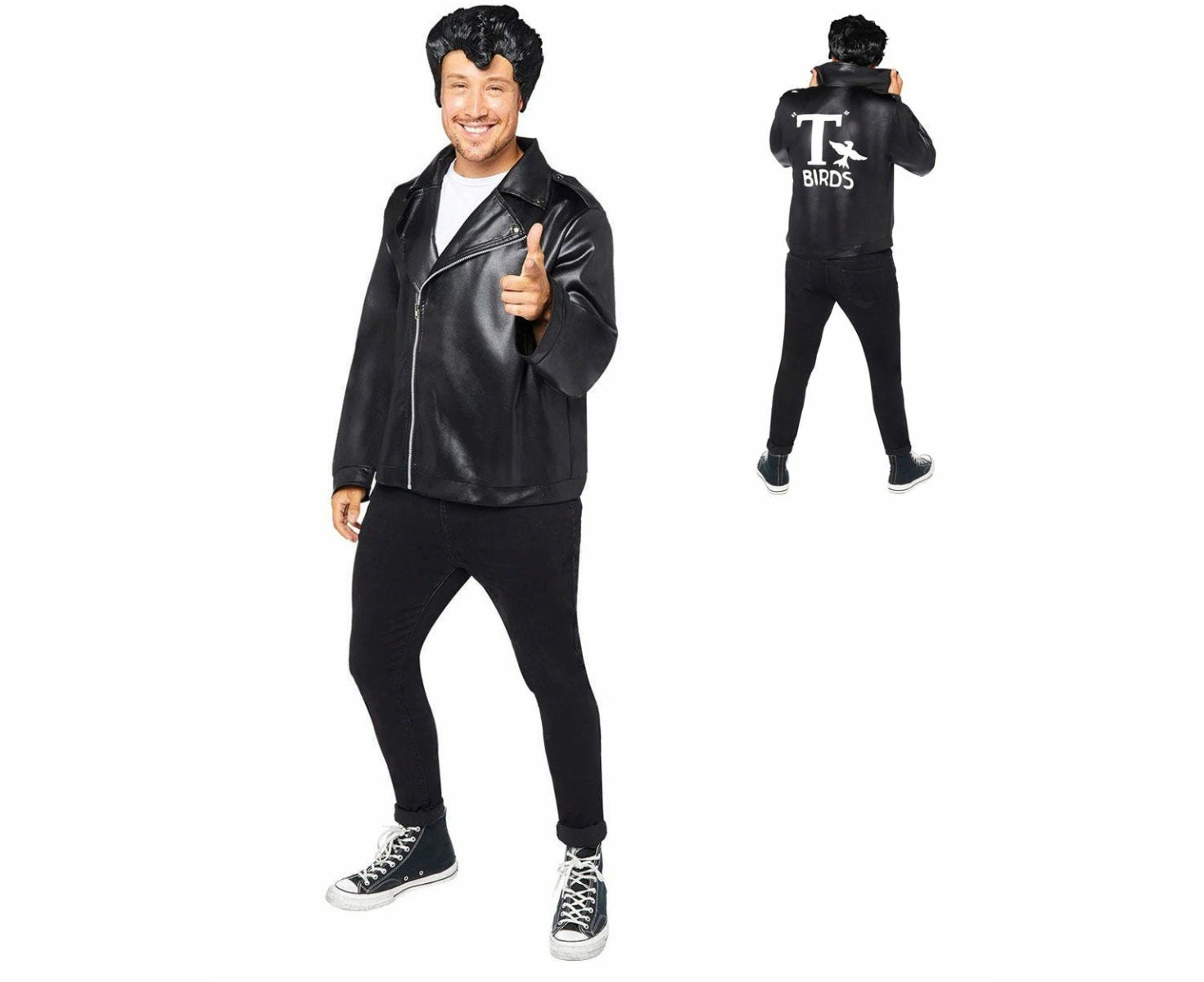 Danny Grease T-Bird Mens Jacket Costume