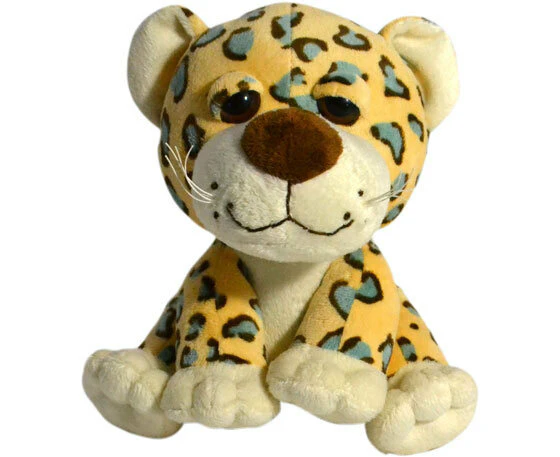 Cheetah Sitting Plush Toy 18cm