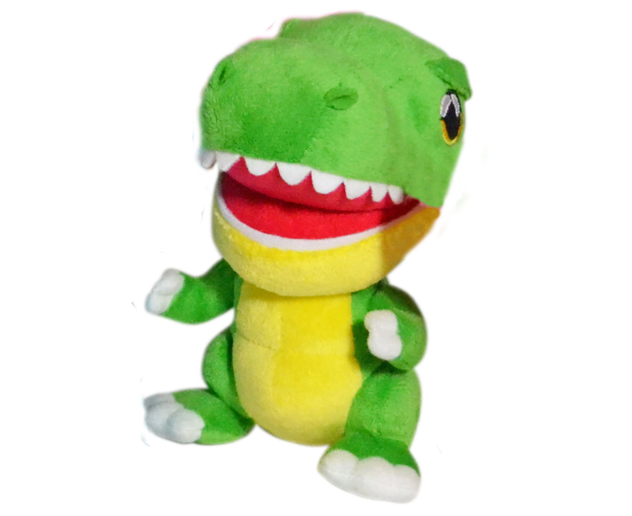 DINO MIGHTS TYRANNOSAURUS REX FUN SCHOOL BAG PLUSH CLIP-ON 8cm