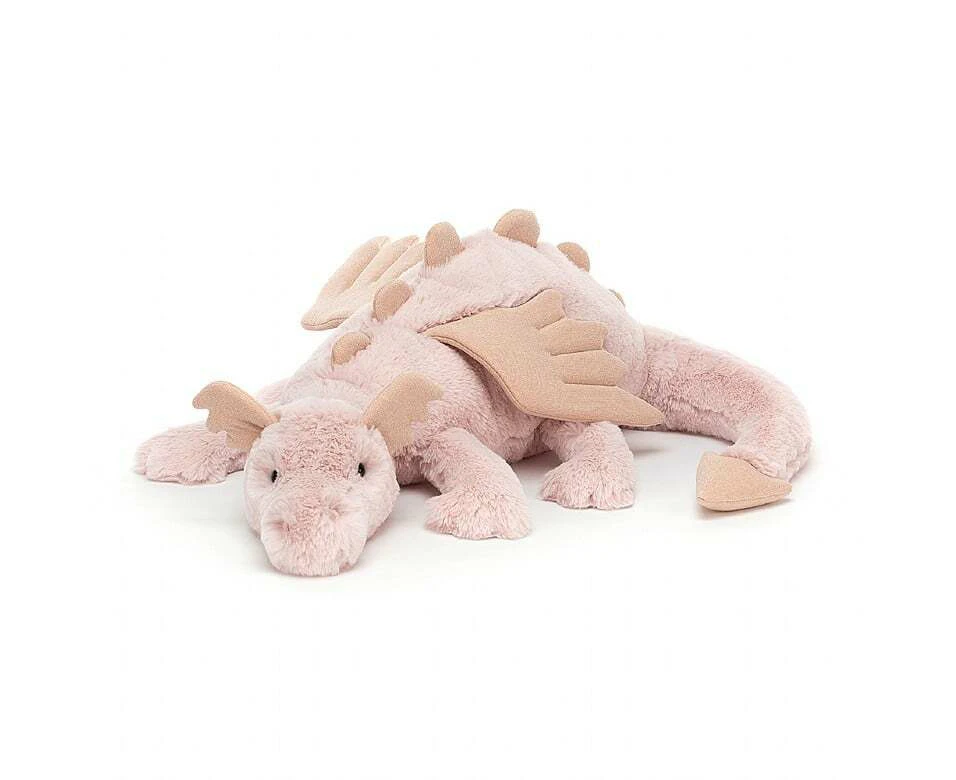 Jellycat Rose Dragon - Huge