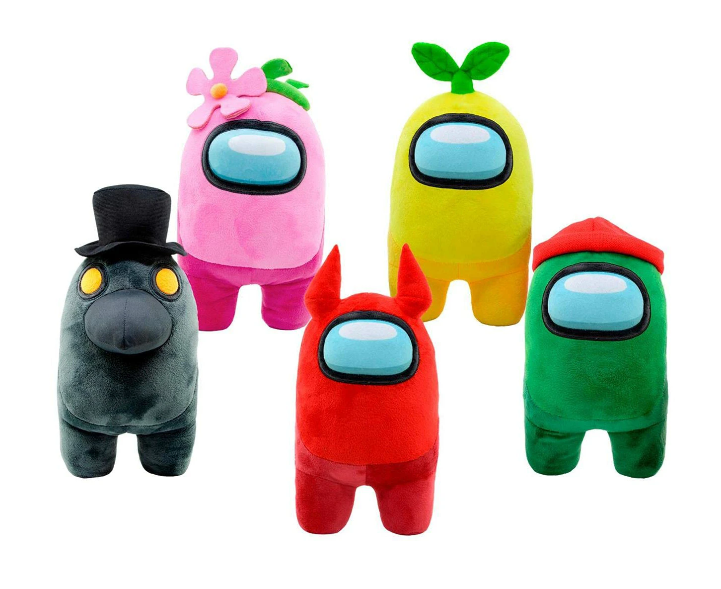 Famosa-25438 Among Us Toys, Multicolor, Unique (760020475) - made up of Soft Material - Stuffed Animal - Gift Toy for Kids