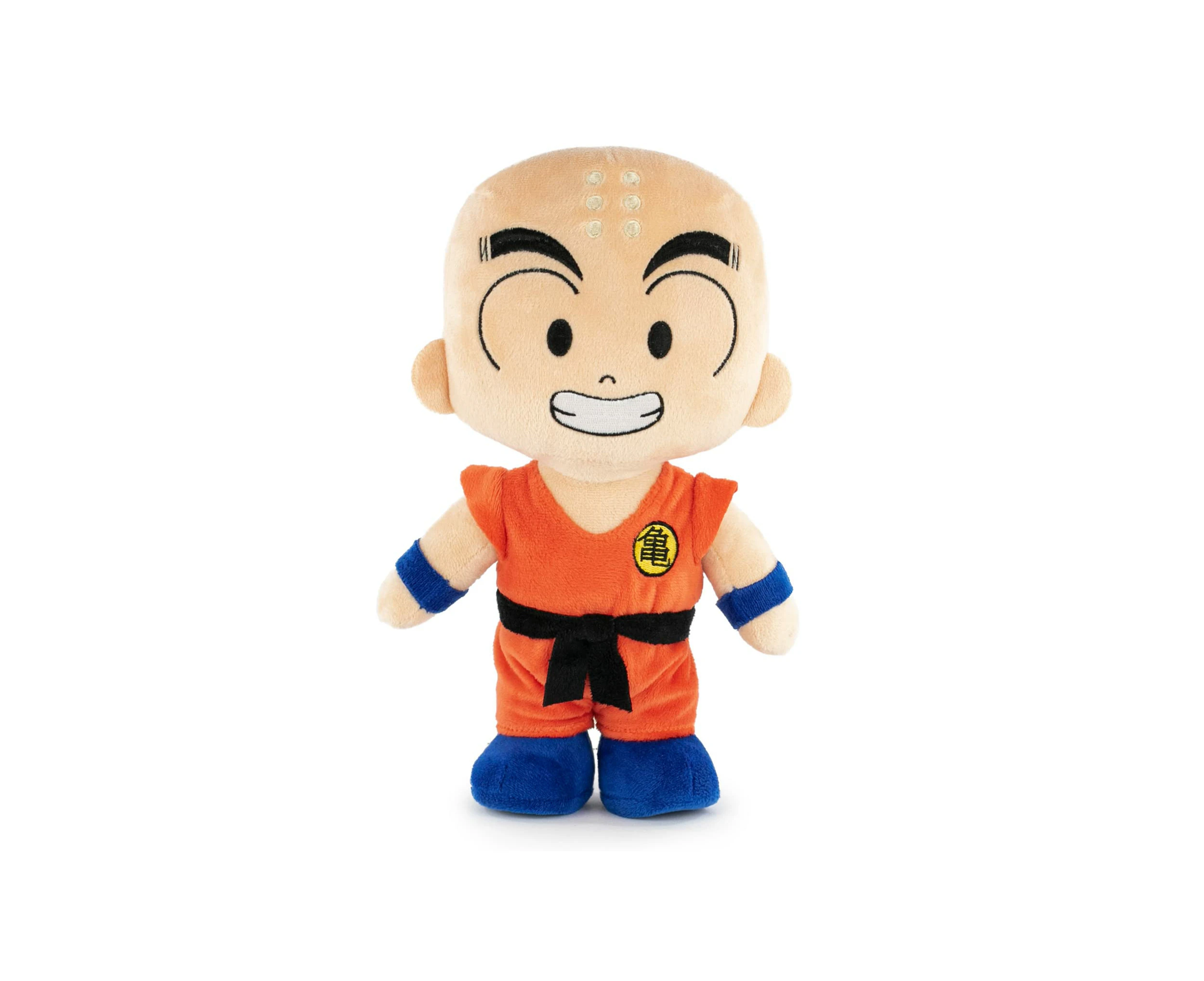 Dragon Ball Characters Plush 28Cm - Goku, Muten Roshi, Krillin, Puar - Super Soft Quality (28Cm, Krillin) - Gift Toy for Kids