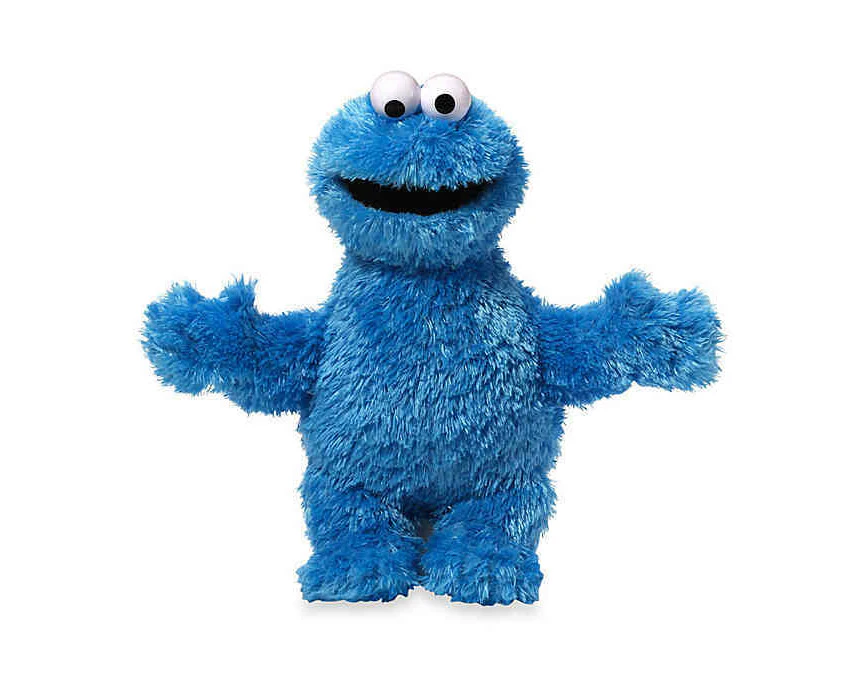 Sesame Street Soft Toy - Cookie Monster 25cm