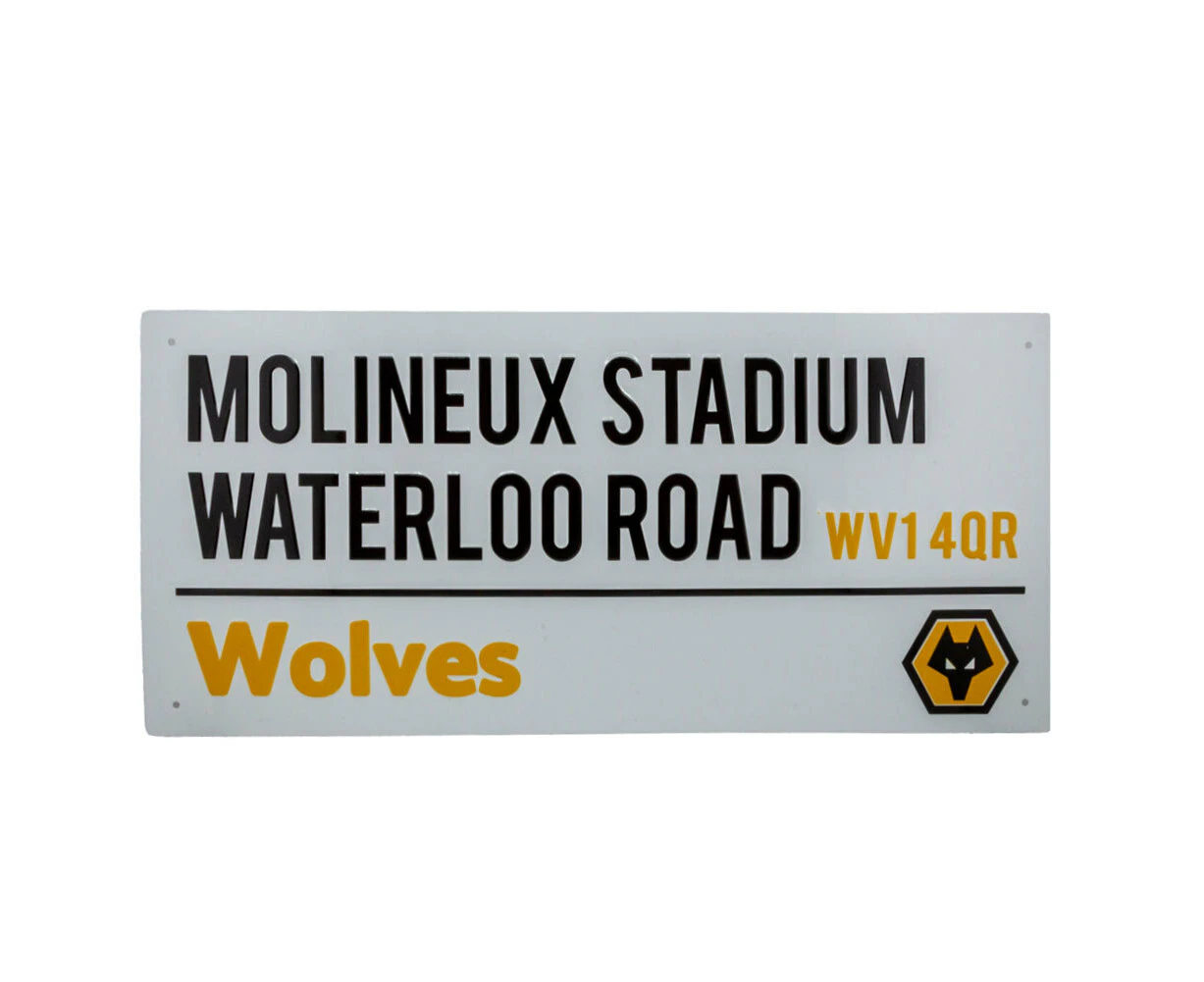 Wolverhampton Wanderers FC Street Sign