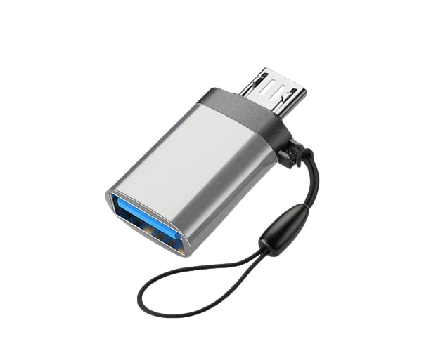 Dark Player USB 3.0 to Micro USB OTG Adapter |  Silver