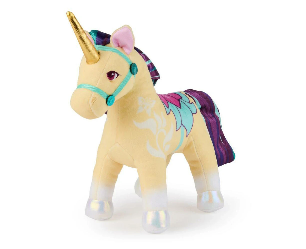 Unicorn Academy Leaf Plush 18cm