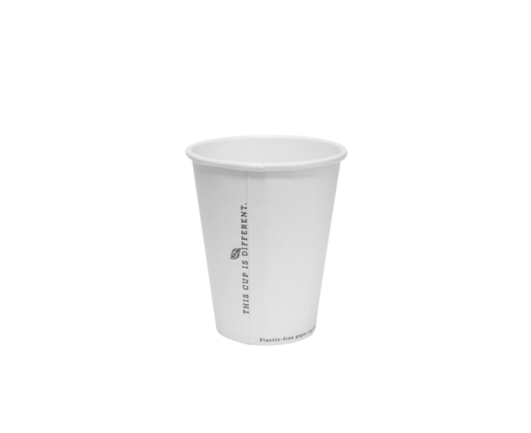 Cast Away Single Wall Plastic Free Paper Hot Cup - 8oz / 280ml, 50s  x 1