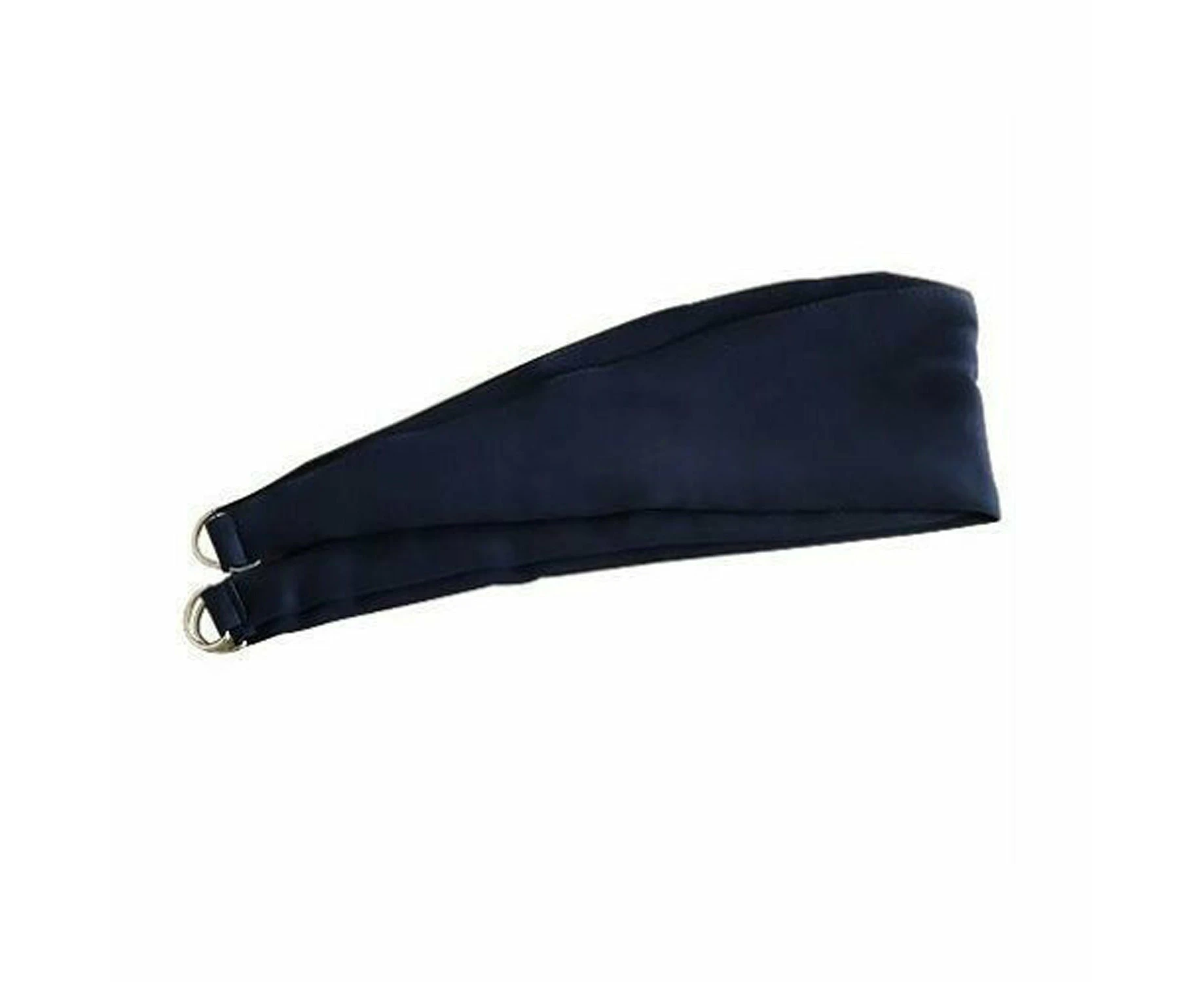 Home Window Bedroom Tie Back Curtain - Dark Blue