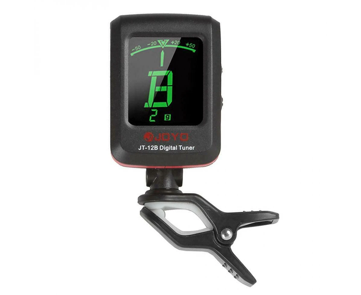 JOYO JT-12-B Guitar Bass Violin Digital Clip-on Tuner