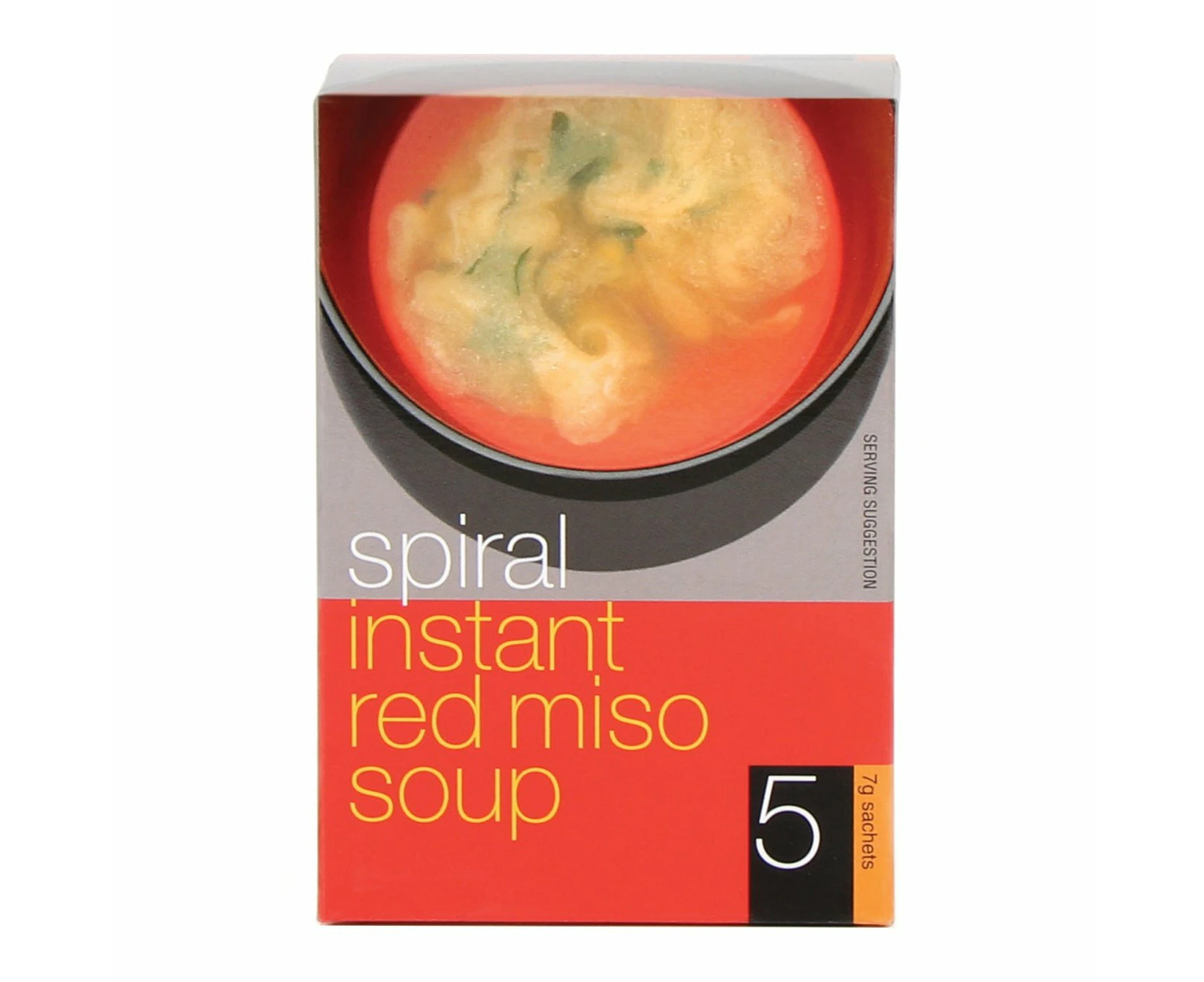 Spiral Instant Miso Red 7g x 5pk