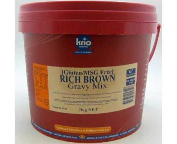 Krio Gravy Mix Rich Brown Reduced Salt 7 Kg