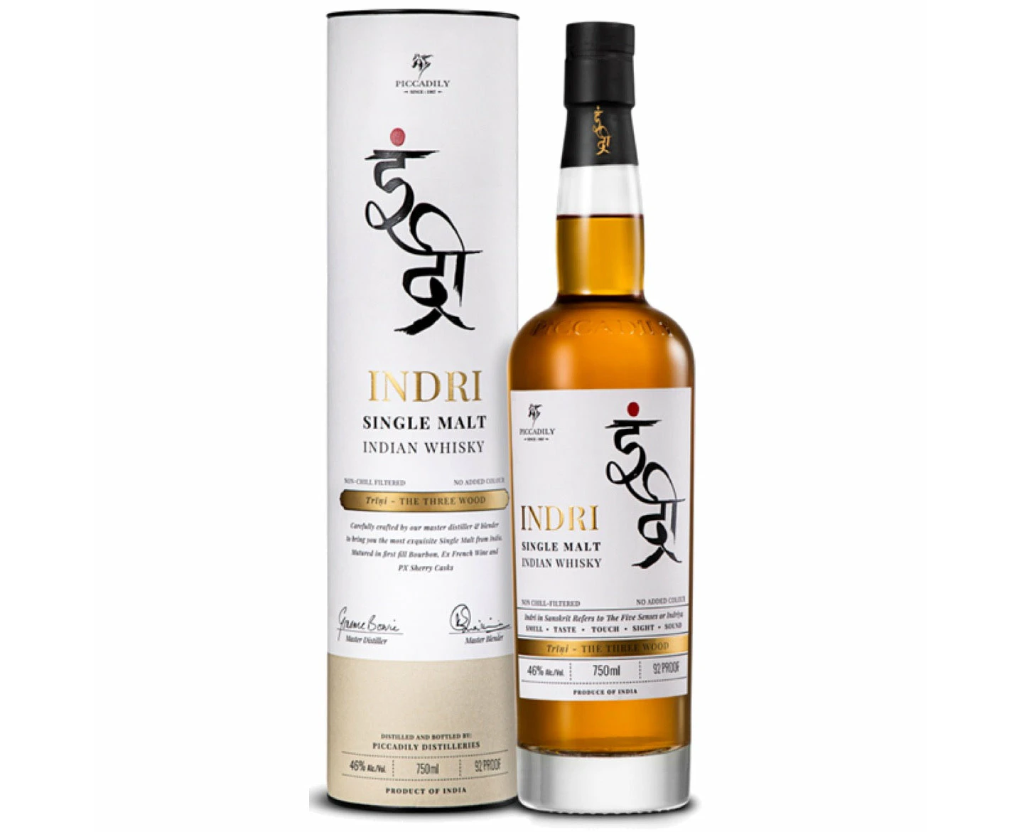 Indri Single Malt Indian Whisky 700ml