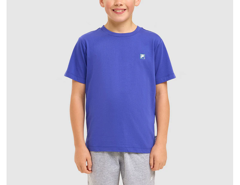 Fila Youth Boys' Finn Tee / T-Shirt / Tshirt - Royal Blue