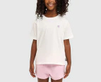 Fila Youth Girls' Mia Tee / T-Shirt / Tshirt - Arctic White