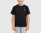 Fila Youth Boys' Finn Tee / T-Shirt / Tshirt - Black