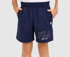 Fila Youth Boys' Dominic Shorts - New Navy