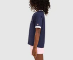 Fila Youth Girls' Sally Tee / T-Shirt / Tshirt - New Navy