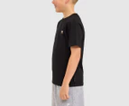 Fila Youth Boys' Finn Tee / T-Shirt / Tshirt - Black