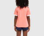 Fila Youth Girls' Sally Tee / T-Shirt / Tshirt - Burnt Coral