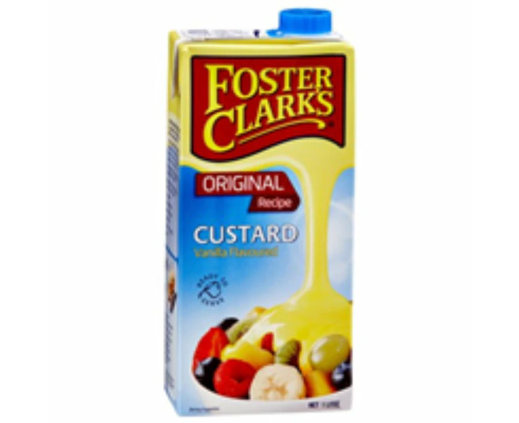 Custard Uht Vanilla  1 Ltf/Clarks