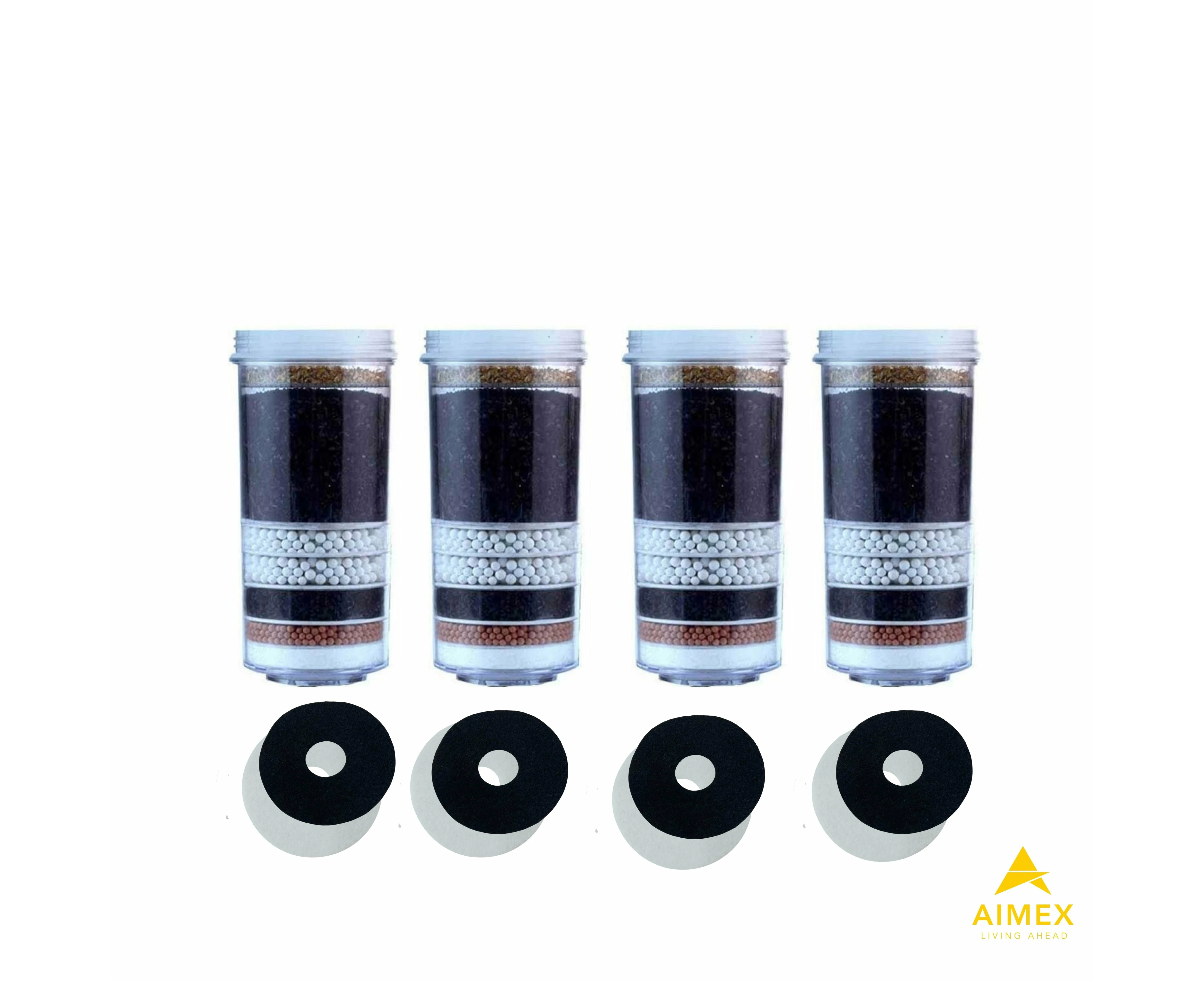 Aimex 8 Stage Water Fluoride Filter Cartridges x 4