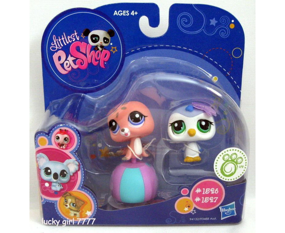 Littlest Pet Shop Seal #1526 Penguin #1527