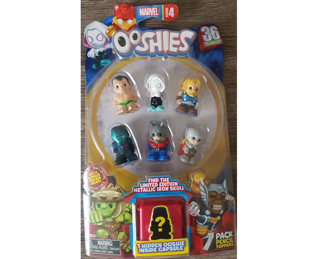 Marvel Series 4 Ooshies 7 Pack [Pack: 4]