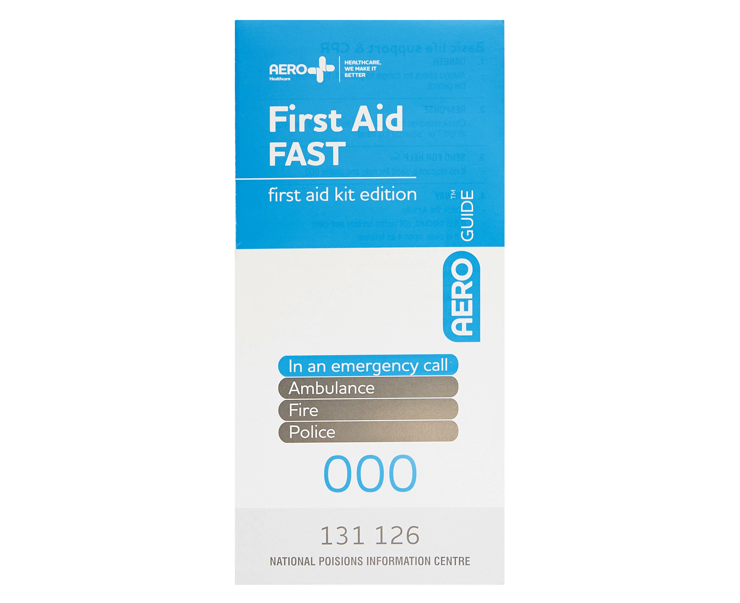 First Aid Leaflet