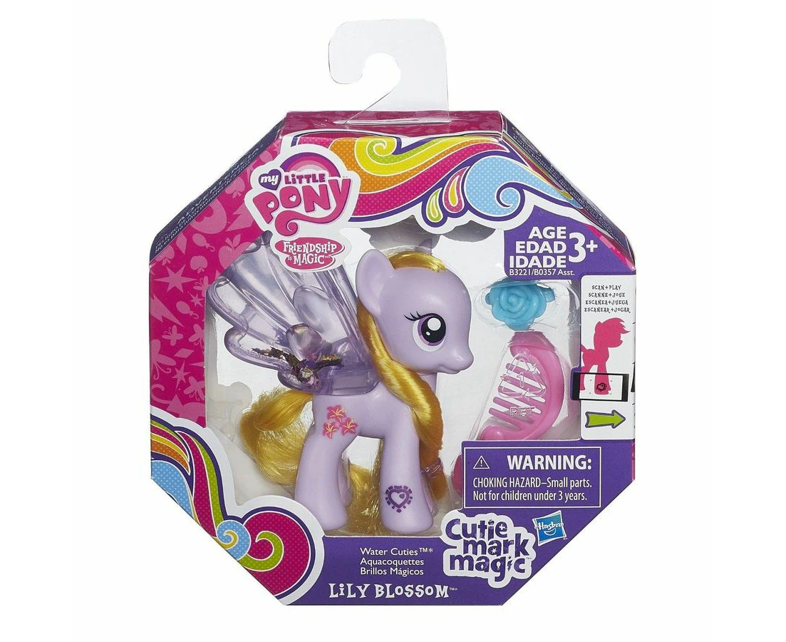 My Little Pony G4 Cutie mark Magic Water Cuties - Lilly Blossom