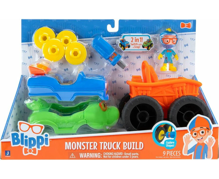 Blippi Monster Truck Build