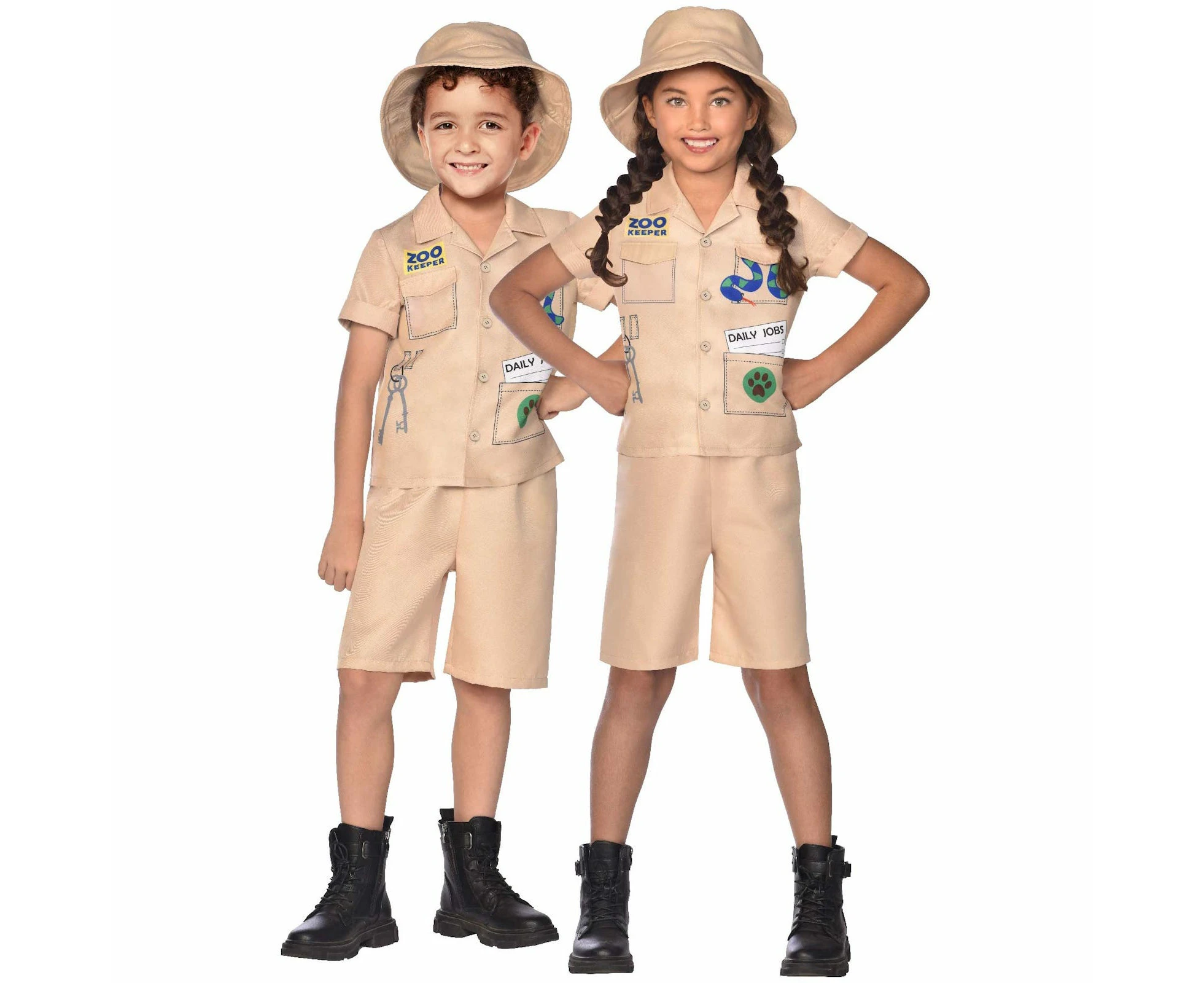 Zoo Keeper Kids Costume