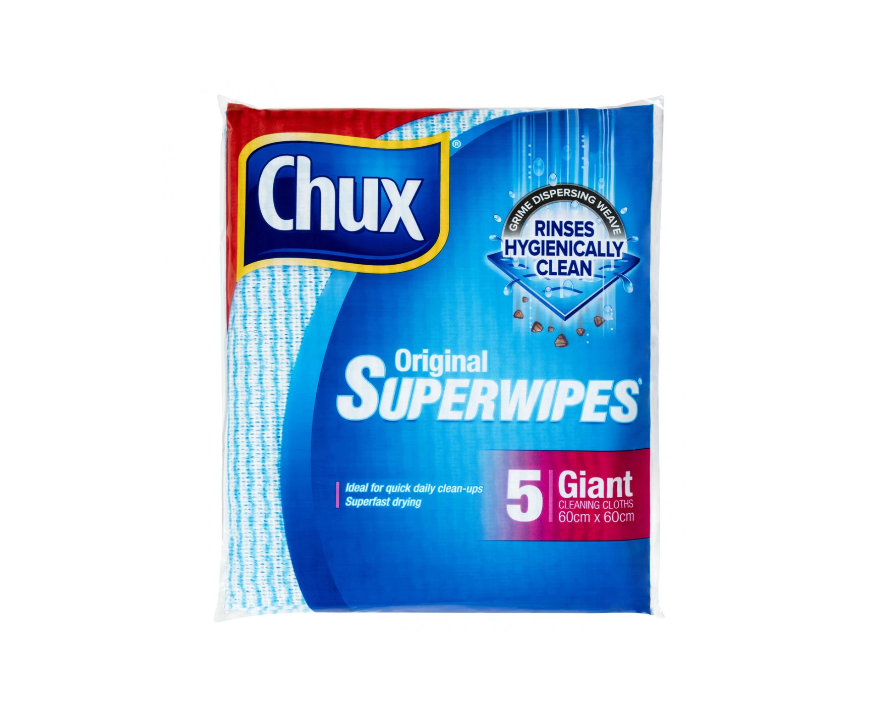 Chux Wipes Giant 5's x 1