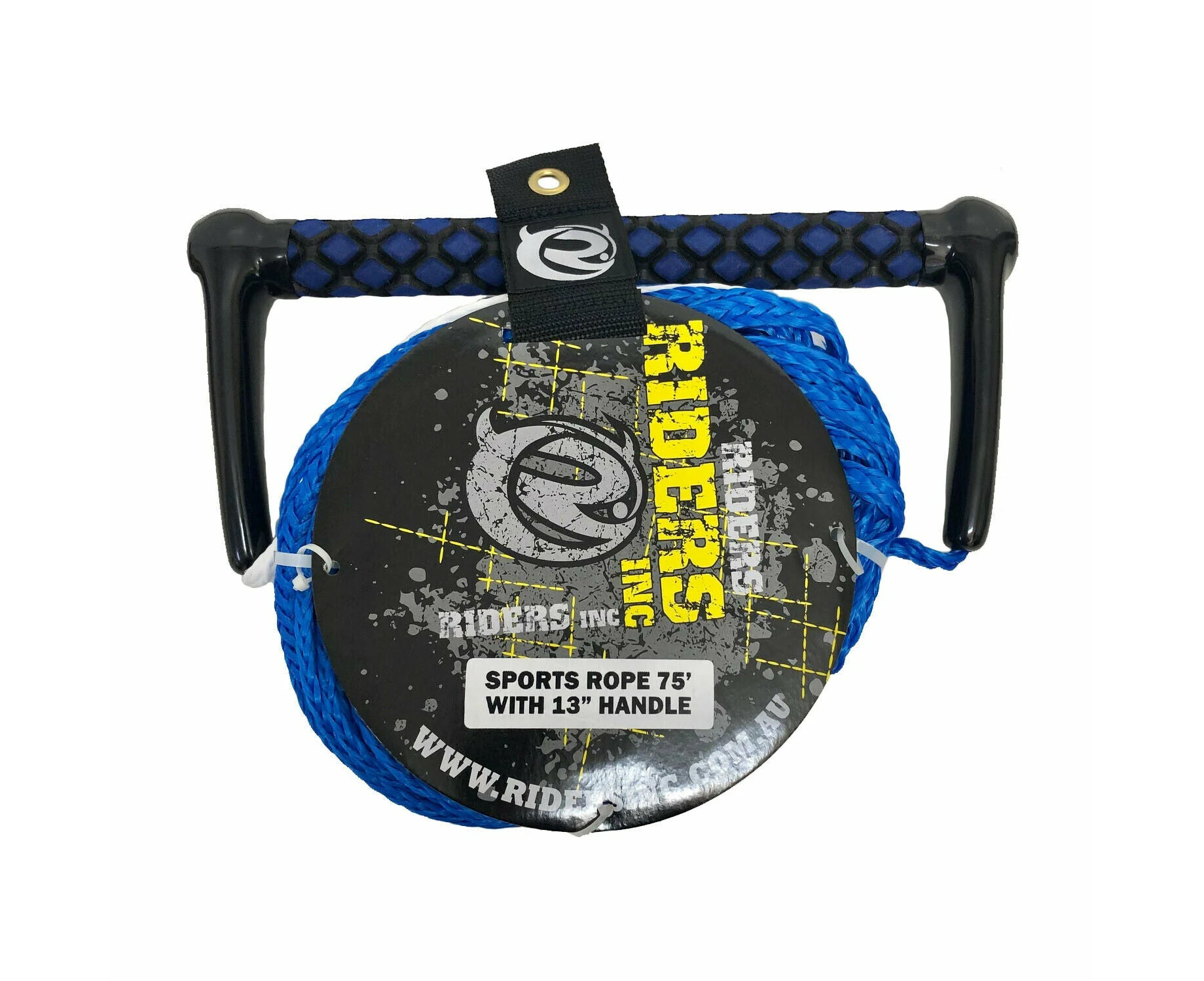 Riders Inc 75' Blue Waterski Tow Rope With 13 Aluminium Core Handle