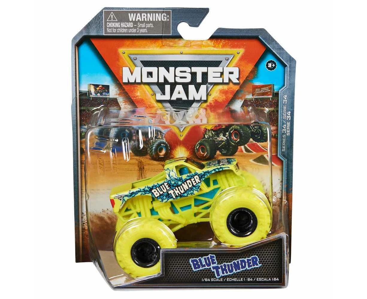 Monster Jam 1:64 Blue Thunder #34