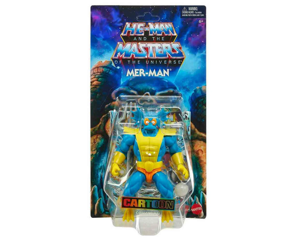 Masters Of The Universe Origins Mer-Man Action Figure Cartoon Collection