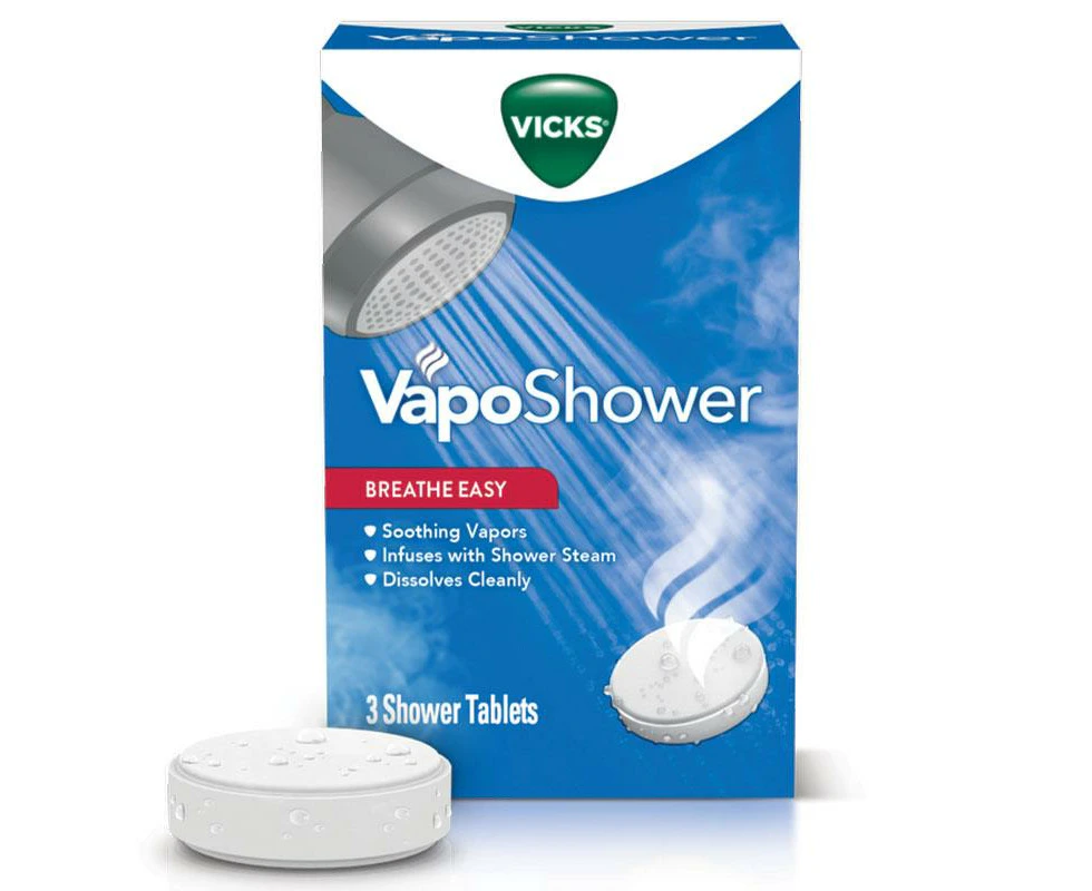 Vicks VapoShower 3 Pack